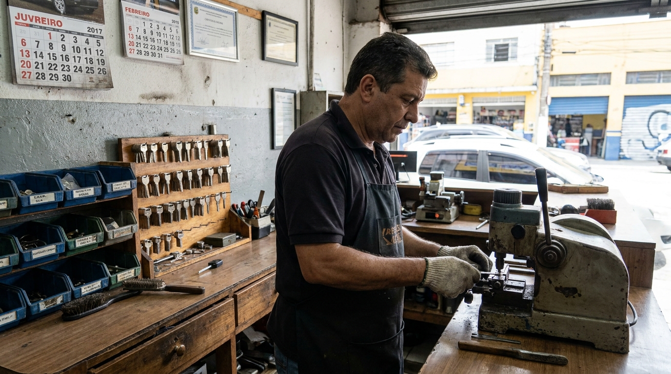 Chave Presencial (Smart Key) em São Bernardo do Campo‑SP
